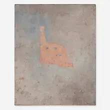 Joseph Goldberg, Pueblo, 2000, encaustic on linen