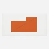 Robert Mangold, Untitled (from The Book of Silk Screenprints - 1992), 1992, screenprint in colors on Fabriano Cotton