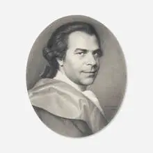 Michael Leonard, Curtis Roth, C. 18th (from the Portraits in Time series), 1990, graphite on paper