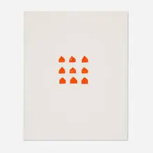 Wolfgang Laib, Untitled, 2005, oil pastel and graphite on paper