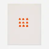Wolfgang Laib, Untitled, 2005, oil pastel and graphite on paper
