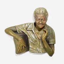 John Ahearn, Kate, painted plaster