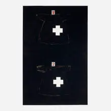 Lois Lane, Untitled, 1979, oilstick and collage on paper
