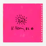 Keith Haring, Untitled (Radiant Baby) (Tony Shafrazi exhibition catalog cover), 1982, ink on paper