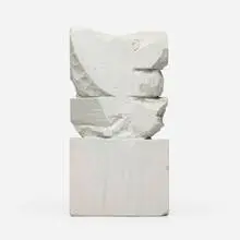 Manfred Pernice, Freiheit (Liberty), 2004, engraved and painted concrete and plaster