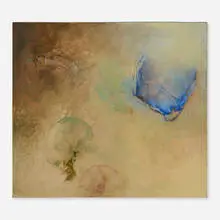 Sigrid Burton, Five Chosen Roots #2, 2004, oil on canvas