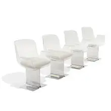 The Pace Collection, swivel armchairs, four