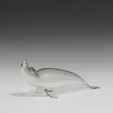 attribution M.V.M. Cappellin, sea lion sculpture