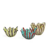 Fazzoletto (Handkerchief) vases, group of three by Fulvio Bianconi and Paolo Venini, Italy, sold Aug 2021