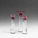 Antonio da Ros, large candlesticks, set of three