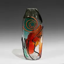 Mario Badioli, large vase