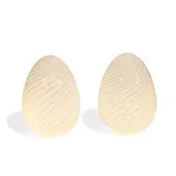 Vetri Murano, Egg lamps, pair, Italy