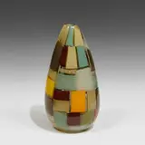 Robin Mix, Crazy Quilt vase