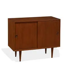 attribution Poul Hundevad, two-door cabinet