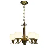 chandelier by Paavo Tynell, sold Aug 2021