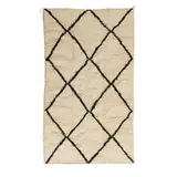 Moroccan, Beni Ourain rug
