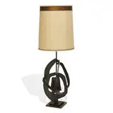 Harry Balmer, brutalist table lamp