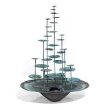 attribution Silas Seandel, modernist fountain