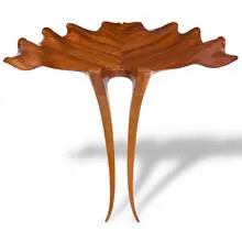 Mark S. Levin, Flower Petal Shelf console table