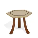 Harvey Probber, Hexagonal side table
