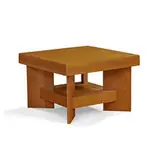 Usonian coffee table by Frank Lloyd Wright, sold Aug 2021