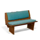 Frank Lloyd Wright, church bench