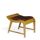 Gilbert Rohde, vanity stool, model 3955