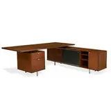 Executive Office desk and return by George Nelson & Associates, sold Aug 2021