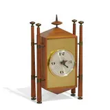 Baroque mantel clock, model 2255 by George Nelson & Associates, sold Aug 2021