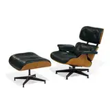670 / 671 lounge chair and ottoman by Charles and Ray Eames, sold Aug 2021