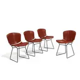 dining chairs, set of four by Harry Bertoia, sold Aug 2021