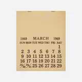 Seth Siegelaub, One Month (March 1-31, 1969), 1969, printed paper