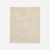 Man Ray, Untitled, c. 1971, graphite on paper