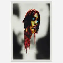 Richard Hawkins, Disembodied Zombie George Black, 2000, C-print mounted on board