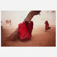 Dust Storm, Rajasthan, India (Horizontal) by Steve McCurry, c-print, sold Mar 2019