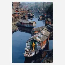 Houseboat by Steve McCurry, c-print, sold Mar 2019