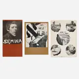 Wallace Berman, Semina Magazine (three original issues), 1957-1963, collage and printed material, photographs