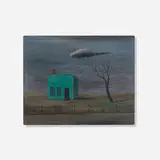 Gertrude Abercrombie, Green House and Fence