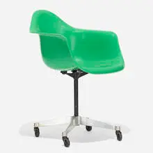 Charles and Ray Eames, DAT, molded fiberglass, aluminum, enameled steel, rubber