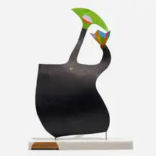 Charles Pollock, Untitled, c. 1975, hand-painted bronze sheeting, acrylic