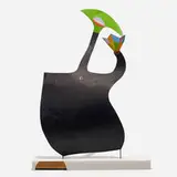 Charles Pollock, Untitled, c. 1975, hand-painted bronze sheeting, acrylic