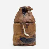 Robert Carston Arneson, Untitled (lidded vessel)