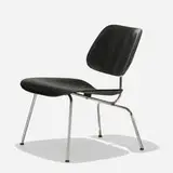 LCM by Charles and Ray Eames, 1946, ash plywood, chrome-plated steel, rubber, sold Feb 2019