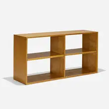 Harry Weese, bookcase, 1948, birch