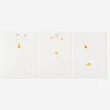 Charles Pollock, collection of three works, c. 1975, ink on paper