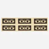 Alexander Girard, Rare Enrichment Panel, 1972, screenprinted cotton