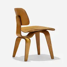 Charles and Ray Eames, DCW, ash plywood, rubber