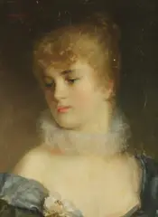 Carl Wünnenberg, Untitled, oil on panel 28 x 21.5cm