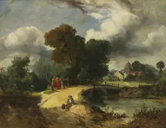 James Edwin Meadows, Untitled, oil on canvas 47 x 61cm