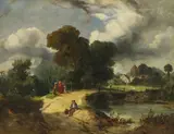 James Edwin Meadows, Untitled, oil on canvas 47 x 61cm
